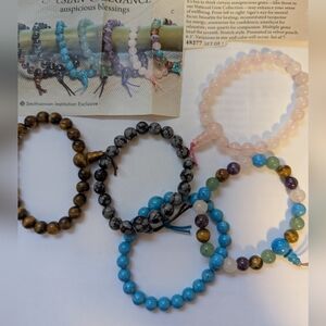 Smithsonian Institution Exclusive Women's Multicolor Beaded Bracelets